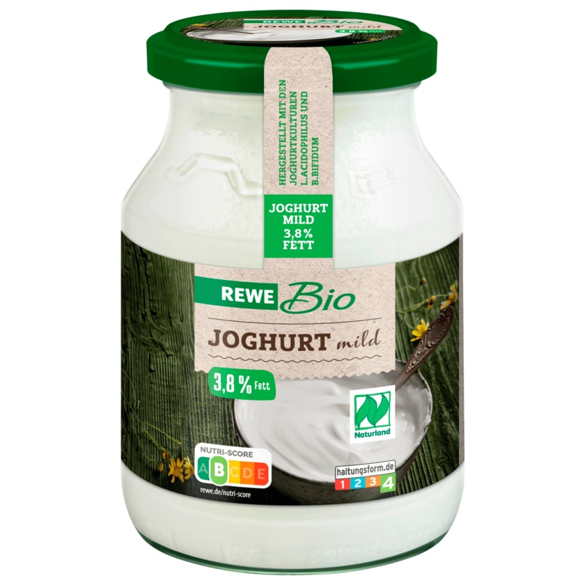 REWE Bio Joghurt mild 3,8% 500g